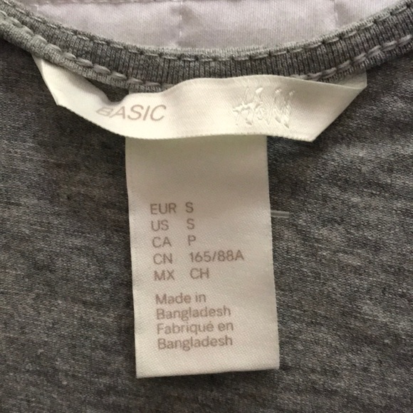 H&M grey bodysuit - Picture 3 of 3